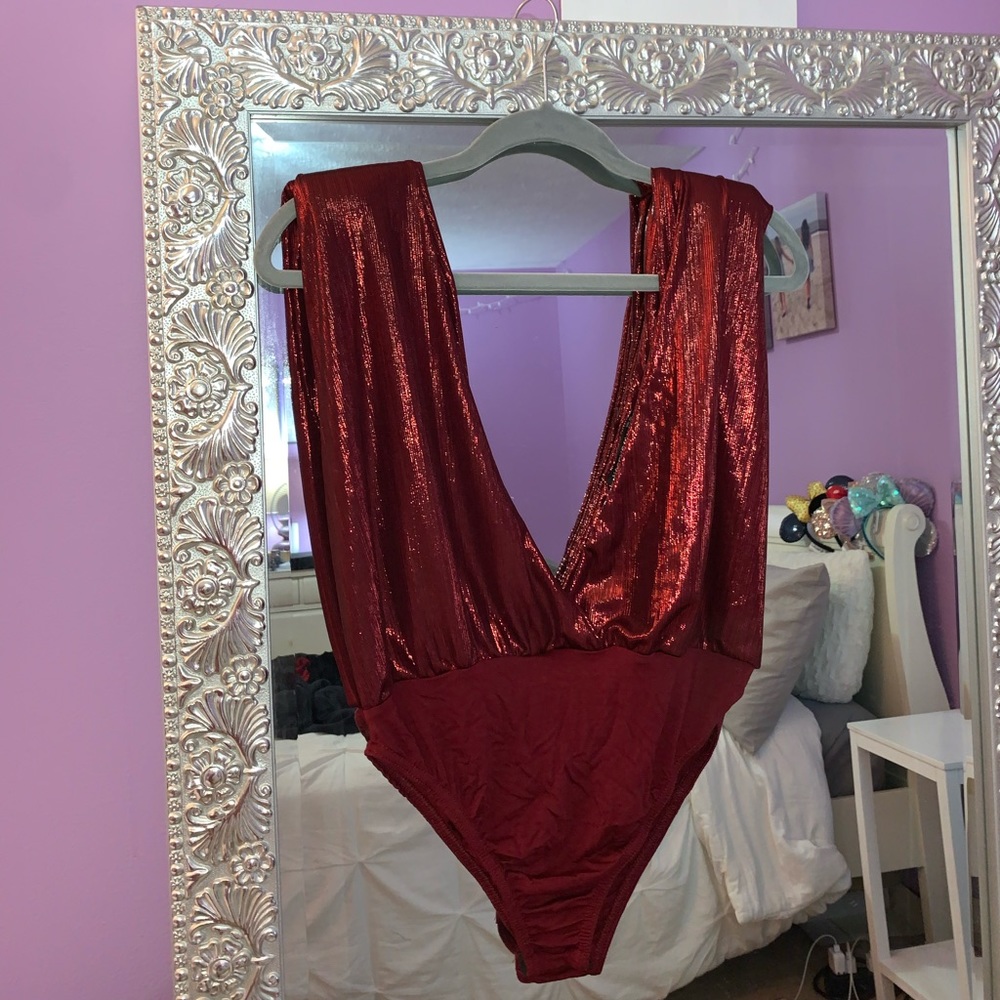 Shiny Tank Bodysuit